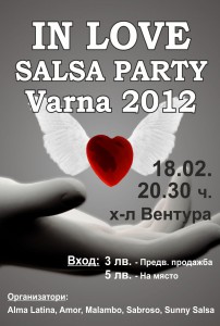 IN LOVE SALSA PARTY - 18.02.2012 IN LOVE SALSA PARTY - 18.02.2012